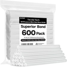 Mini Hot Glue Sticks,4" and 0.27