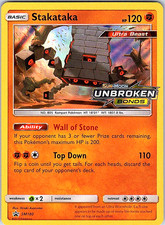 Stakataka - SM180 (Prerelease) Promo Holofoil SM Promos NM on eBay