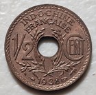 Indochina 1/2 Cent 1938 (a) Unc