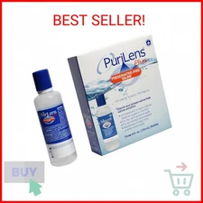 Purilens Plus Preservative-Free Contact Lens Saline 120ml (4 fl. oz.) 3 Pack