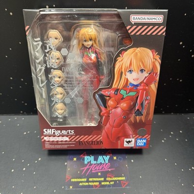 ASUKA LANGLEY EVANGELION SH S.H. FIGUARTS ACTIONFIGUR NEU 14 CM BANDAI NEON