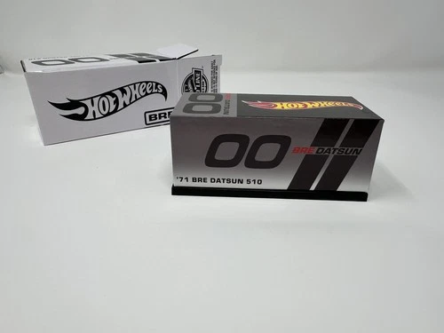 Hot Wheels RLC 71 BRE Datsun 510 Red Line Club With Display Case ITEM SHIPS FAST