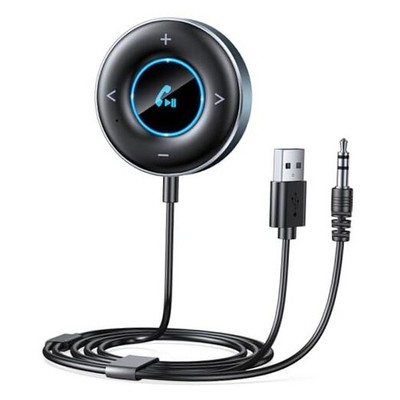 Bluetooth AUX Adapter for Car, [Plug and Play] Bluetooth 5.3 Receiver, 3.5mm 