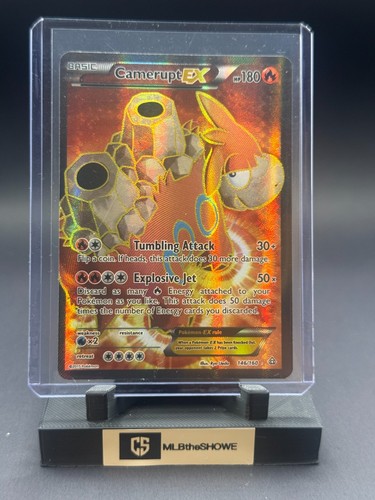 Camerupt EX (146 Full Art) Pokemon Primal Clash 146 Moderately Played