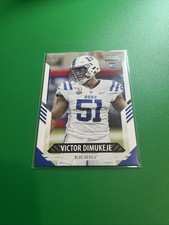 Victor Dimukeje Rookie - 2021 Score - Arizona Cardinals & Duke Blue Devils