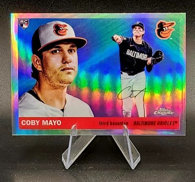2025 Topps Platinum  Coby Mayo Image Variation Refractor SP RC #219 