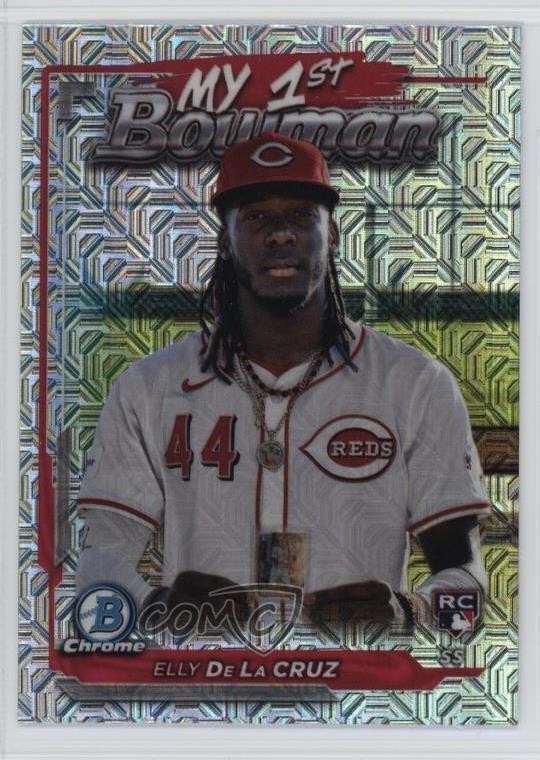 2024 Bowman Chrome My 1st Mega Box Mojo Refractor Elly De La Cruz #M1B-2 18ch