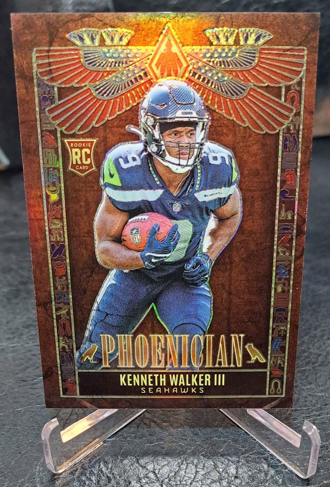 2022 Panini Phoenix Phoenician #PH-14 Kenneth Walker lll SSP Case Hit Seahawks