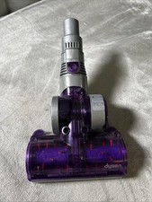 Dyson Mini Turbine Vacuum Cleaner Head Tool Attachment Power Brush Purple/Silver