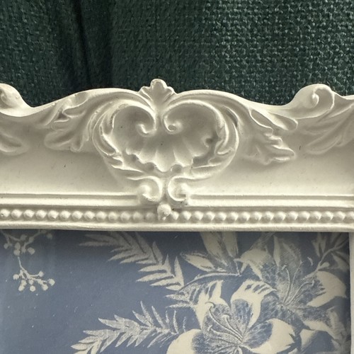 NEW 4x6 Laura Ashley White Picture Photo Frame Rococo Ornate Shabby Chic Femme - Picture 5 of 7