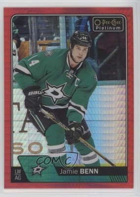 2016-17 O-Pee-Chee Platinum Red Prism 178/199 Jamie Benn #75 03mw