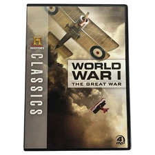 History Classics: World War I - The Great War (DVD, 2012, 4-Disc Set)