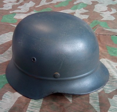 Stahlhelm M35/ ET68/ Wehrmacht/ Luftschutz/ Weltkrieg/ ORIGINAL