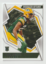 2021 Rookies and Stars Football #155 Eric Stokes RC - Green Bay Packers