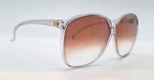 Vintage Foster Grant Translucent Oval Oversized Sunglasses Frames USA