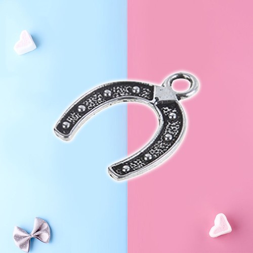 Accesorios para hacer joyas de aleación en forma de herradura 30 piezas hágalo usted mismo manualidades decoración - Imagen 6 de 12