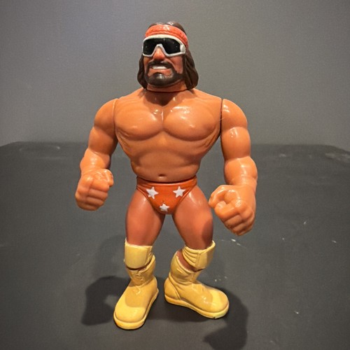 WWF Hasbro Macho Man Randy Savage 1990 Vintage WWE...