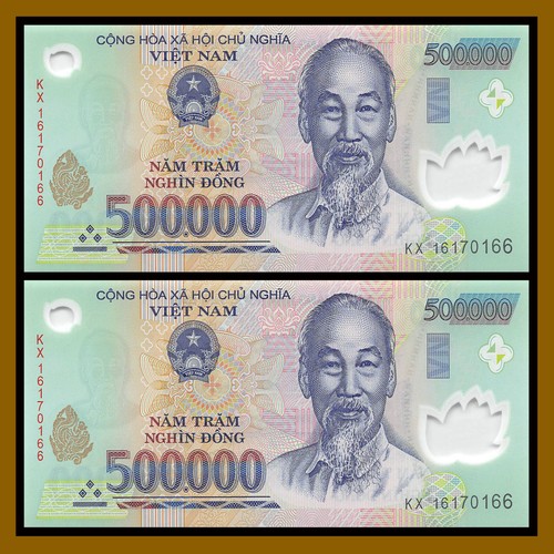vietnam vietnamese (500 thousand) 500000 dong x