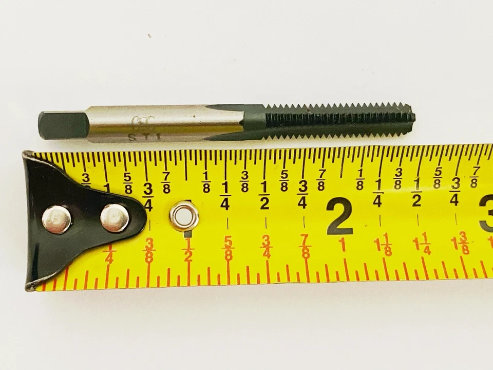 Lot of 2 OSG 10-24 NC GH2 HSS 3 Flute Plug STI Tap Helicoil Insert Coil Oxide - Image 4 of 4