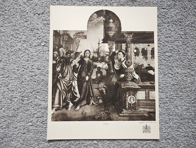 Die Berufung des heiligen Matthäus - antiker Druck - 1930