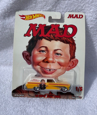 2017 Hot Wheels Mad Magazine Complete Set Of 5 Pop Culture Series