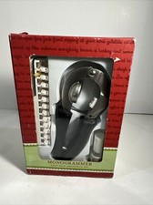 New Old Stock Golf Ball Monogrammer Embosser Stamper Holiday Gift Set