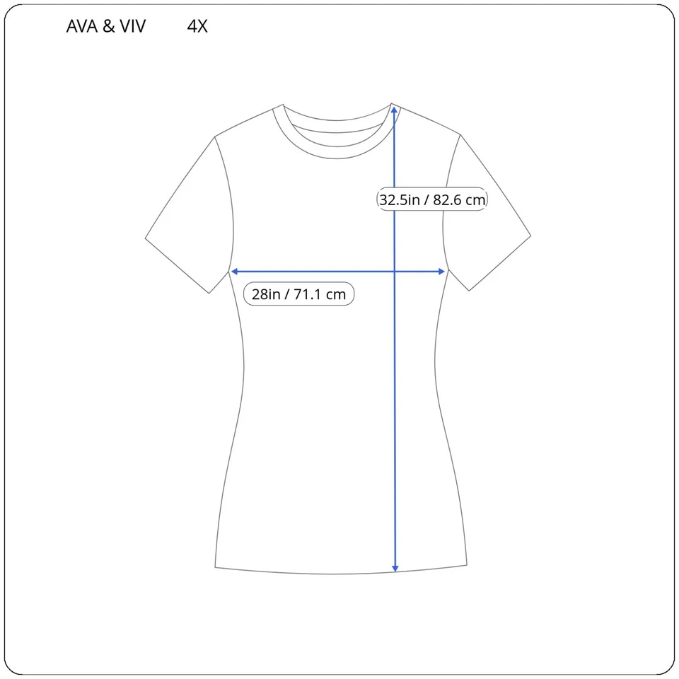 Camiseta Ava Viv Mujer Top 4X Plus Manga Corta Bronceada Ligera Cómoda Informal Foto 2 de 4