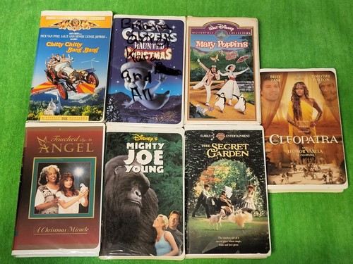 7 tape hard case vhs lot, READ First - Picture 2 of 21
