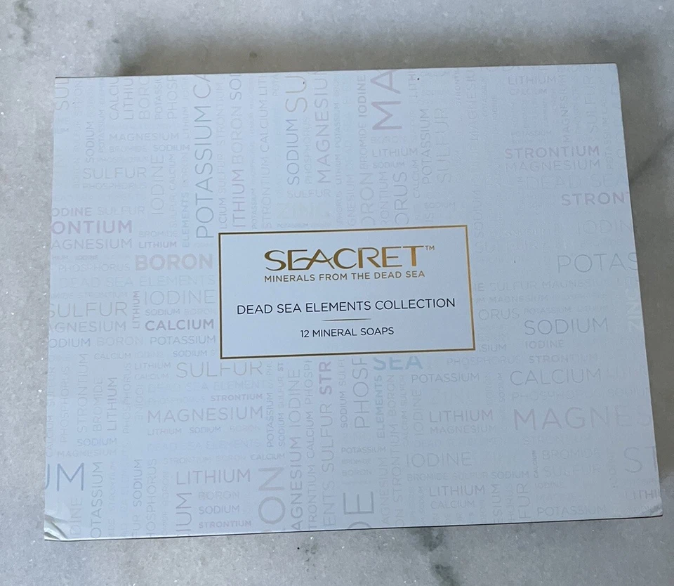 JUEGO DE 12 BARRAS Jabón Barra Mineral Seacret. Minerales del Mar Muerto. 12 barras de 1,3 oz. Foto 2 de 4
