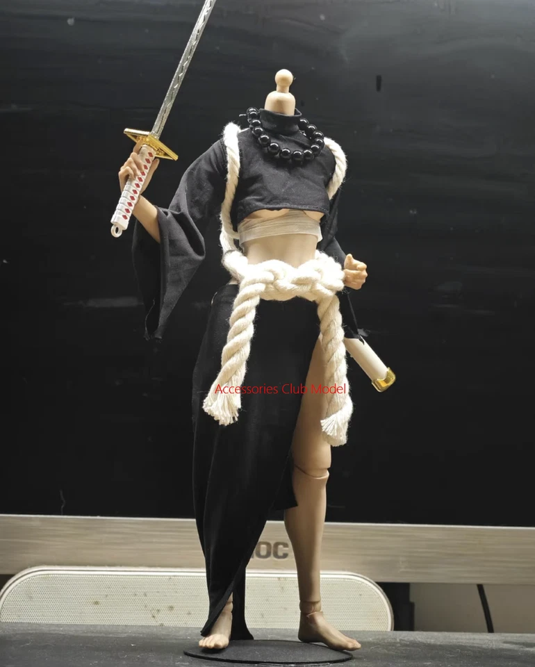 1/6 Scale Female Darth Vader Clothes Set for 12 “ph tbl Action Figure Body Toys - Image 2 of 4