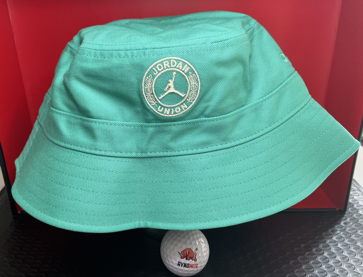 【完売品】Jordan x UNION Bucket Hats  L/XL Air Jordan x Union Bucket Hat Kinetic Green (Teal) Size M/L