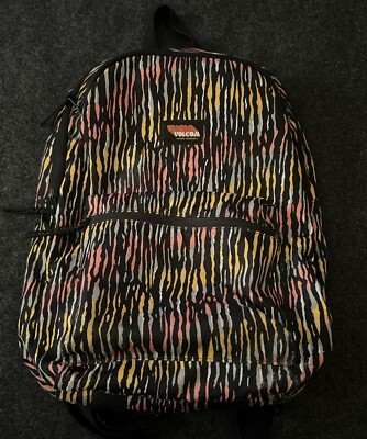 Multi color volcom backpack Volcom Schooly V Backpack Handbag Multicolor New! NWT | eBay main image 3
