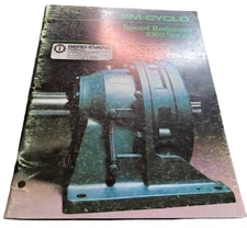 SM-CYCLO Speed Reducers 1000 Series Catalog **SALE**