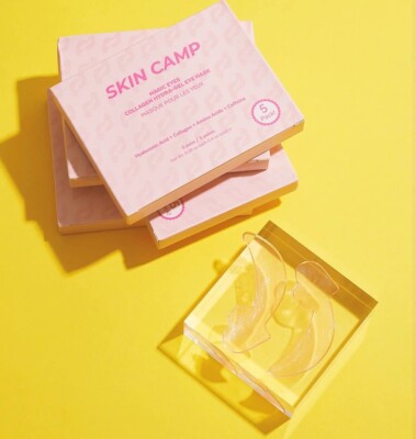Skin Gym Skin Camp Magic Eyes Collagen Eye Mask 5 Pack New Exp 7/2025+ Bonus