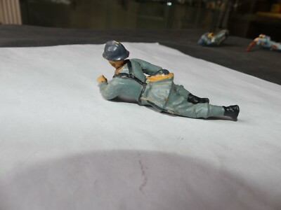 FIGURINE ELASTOLIN CIRCA. 1935 soldat soldier WEHRMACHT defile au sabre sword EUR 19,00