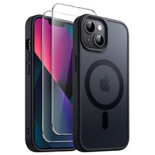 3 in 1 Magnetic Case for iPhone 13 mini 5.4-Inch with 2 Pack Screen Protectors