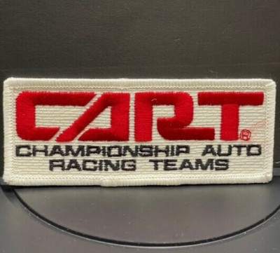 VRHTF NHRA VINTAGE CART CHAMPIONSHIP AUTO RACING TEAMS PATCH 4.5" X 2 ...