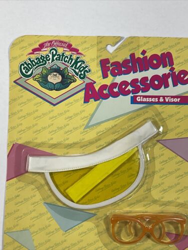 Toppa cavolo vintage 1988 accessori moda bambini occhiali e visiera gialla - Foto 3 di 7