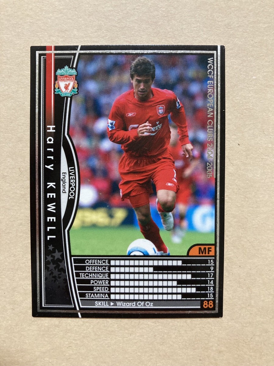 WCCF  2004～2005 Harry Kewell 2004-2005 04-05 Panini WCCF Soccer Card Rare