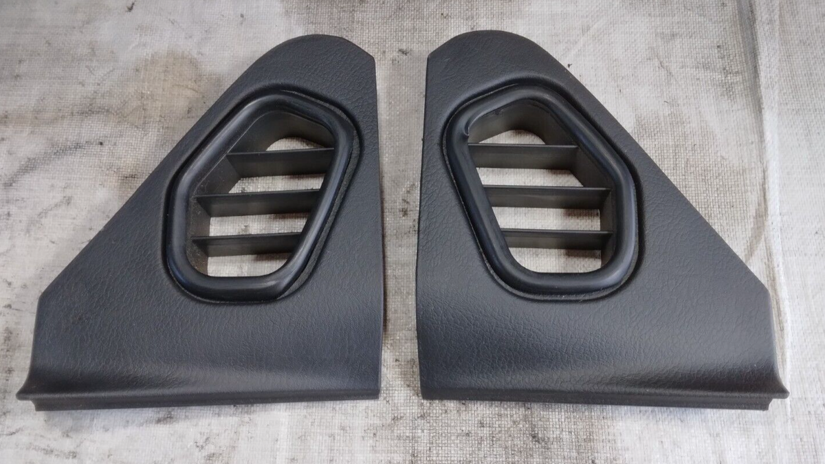 90-96 Nissan 300zx Z32 Dash Vent Trim Set LH RH Black OEM | eBay