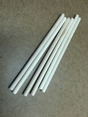 6 Full Size Upright Piano Hard Maple Hammer Shanks 7/32'' x 5 1/4''