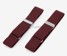 Traditional Elastic Sock garters/Sock holders. by Boston Single strap style