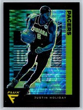 2020-21 Panini Flux Justin Holiday Black Pulsar Prizm Indiana Pacers #71