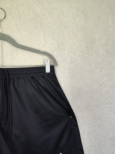 Adidas Boys Short Large Black 100% Polyester Drawstring Active Training Short - Picture 3 of 19