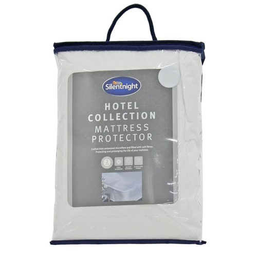 Hotel Collection Mattress Protector Silentnight Luxury EaSy Fit King