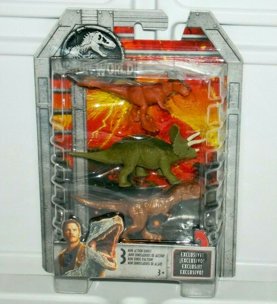 jurassic world fallen kingdom mini dinosaurs