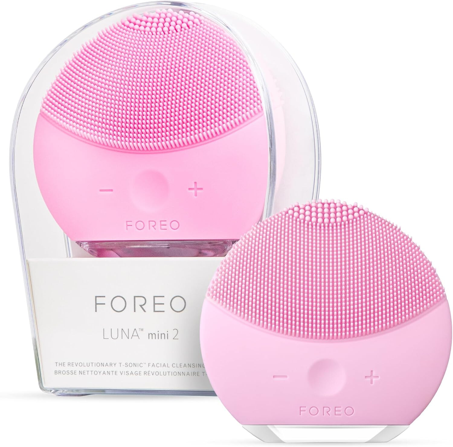 FOREO LUNA mini 2 Massaggio Viso Spa e Detergente - Rosa Perla