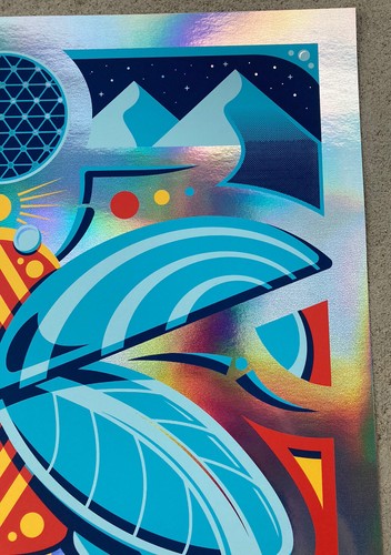 GREENSKY BLUEGRASS Mission - Denver Rare Rainbow Foil Variant Poster #’d 19/50 - Picture 5 of 7