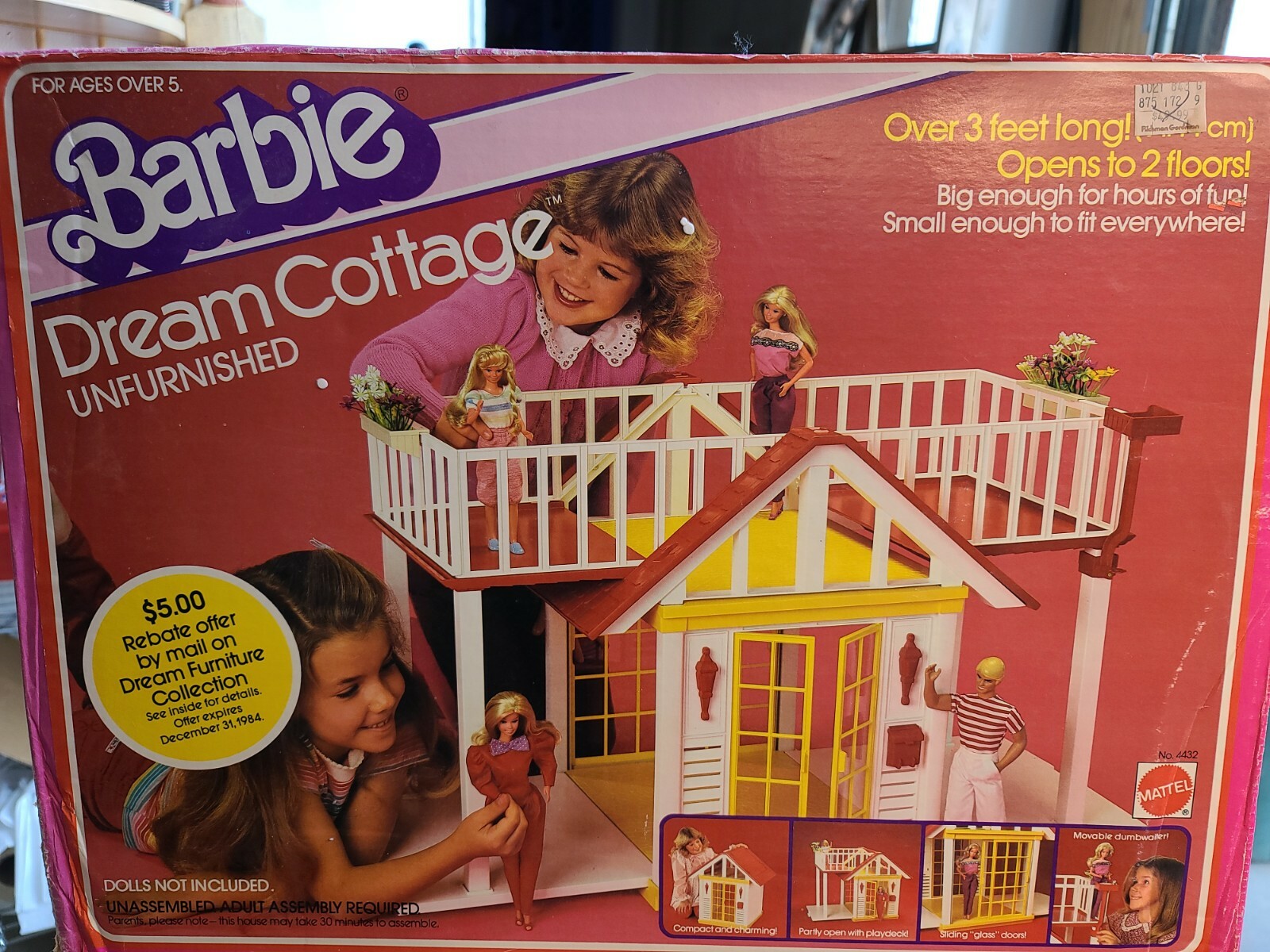 barbie dream house 1982