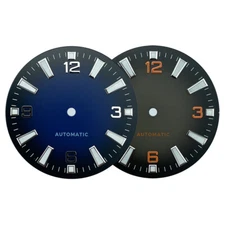 33mm Sterile Watch Dial Fit Nh38a Nh35a No Logo PO600 Style BGW9 Lume Gradient